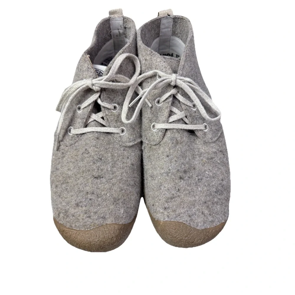 KEEN Mosey Chukka Mens' Shoes Sz 13 1026806 Taupe Felt/Birch 1o